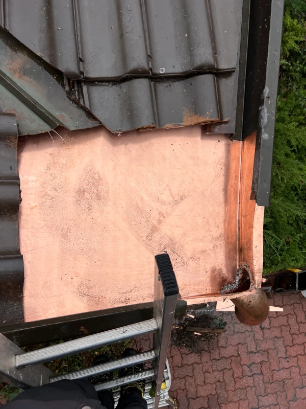 zinguerie de toiture en cuivre à Strasbourg