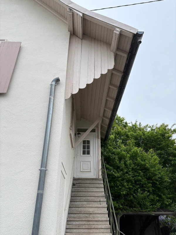 pose de gouttières à lingolsheim travaux en cours