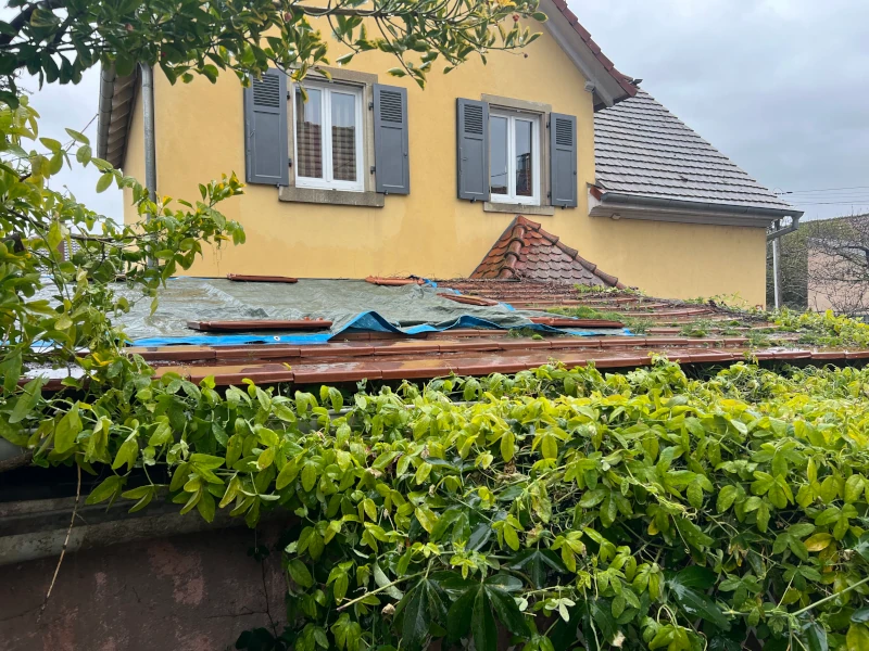 remplacement couverture à Erstein